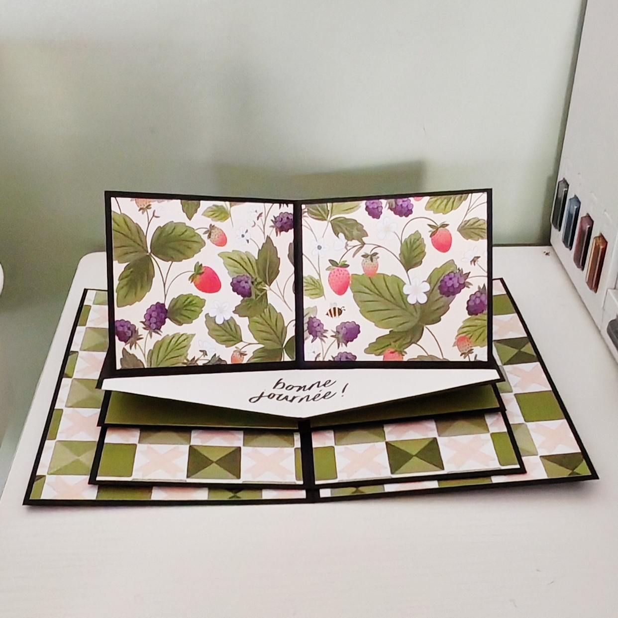 Carte double pop up